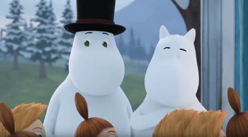 Kadr z serialu 3D „Moominvalley” („Dolina Muminków”) 