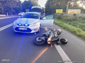 Pod wpływem narkotyków gnał ponad 200 km/h. Zderzył się z&nbsp;radiowozem