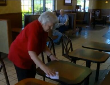 Miniatura: 92-latka pracuje w McDonaldzie. "Nie chcę...