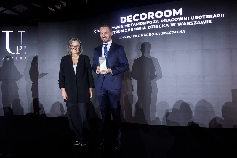 Adam Budzyński, prezes Decoroom i&nbsp;Magda Grefkowicz, dziennikarka Dom.wprost.pl