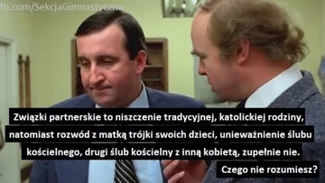 Mem po kolejnym ślubie kościelnym Jacka Kurskiego 
