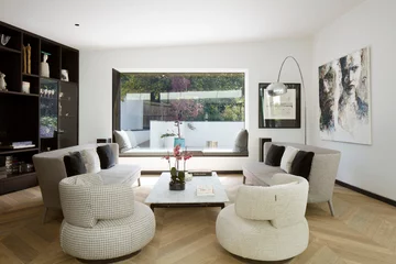 Minimalistyczne wnętrza z retro akcentami, projekt XUL Architecture downloadfor.press. xul