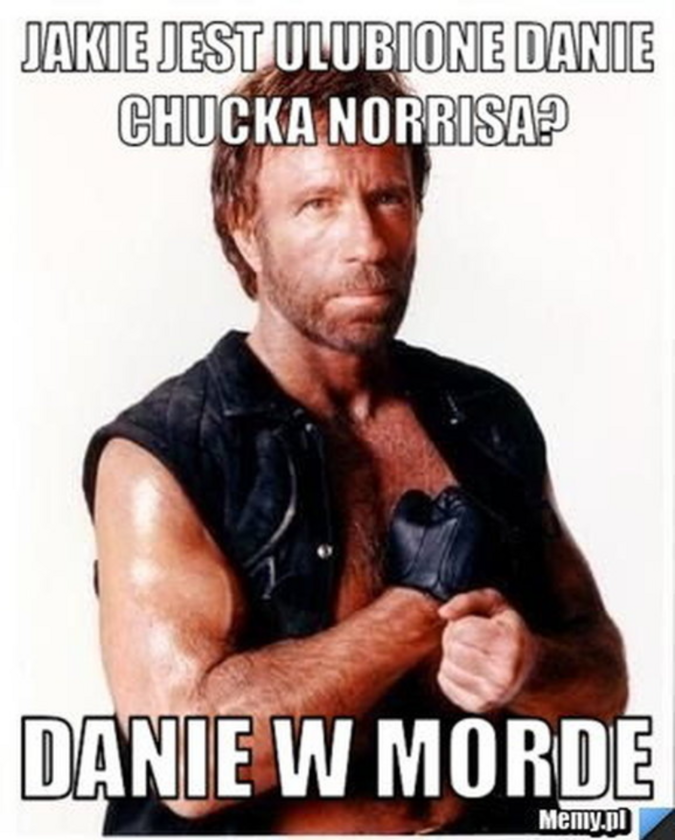 Mem z Chuckiem Norrisem 