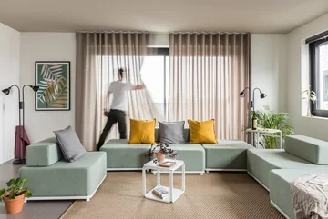 Co-living w Paryżu, projekt Cutwork v2com, 4690-0, Cutwork, co-living