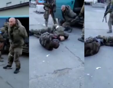 Miniatura: Ukraińcy torturują rosyjskich jeńców? W...