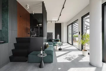 Penthouse projektu Kando Architects 