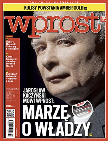 Okładka tygodnika Wprost nr 36/2012 (1542)