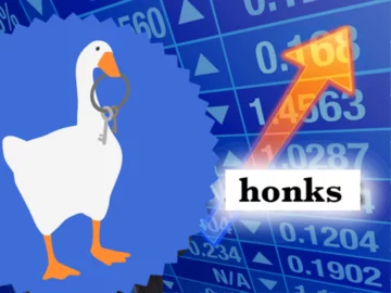 Przykład mema potocznie określanego jako „Stonks” 