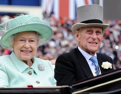 Miniatura: Elżbieta II nie może spotkać się z mężem -...
