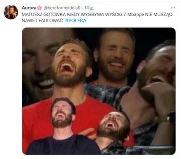Mem po meczu Polski z Francją 