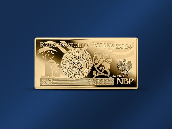 Moneta kolekcjonerska z z serii „Polskie banknoty obiegowe” – „Banknot o nominale 20 zł”