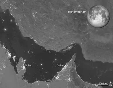 Miniatura: Jak Księżyc oświetla Ziemię?