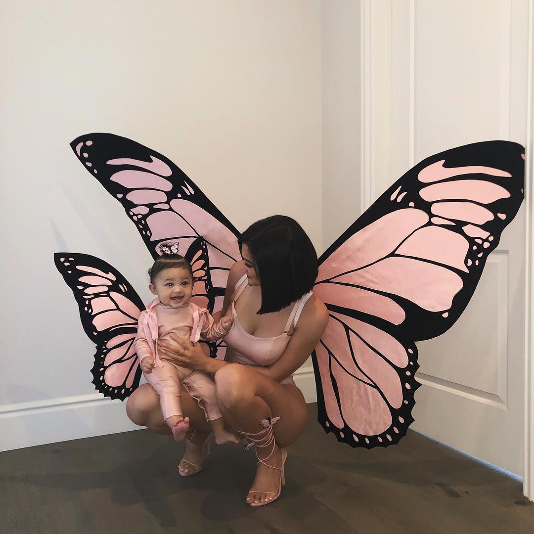 Kylie Jenner z córką Stormi 