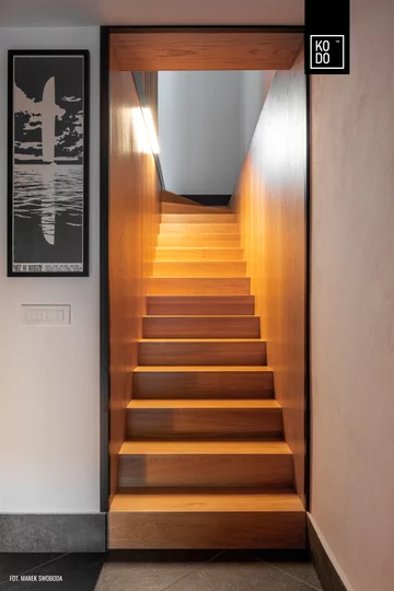 Wnętrze ze sztuką, proj. KODO Projekty i Realizacje Wnętrz. 