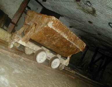 Miniatura: Katastrofa w kopalni gipsu. Górnicy...
