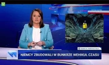 Mem po materiale Wiadomości TVP 