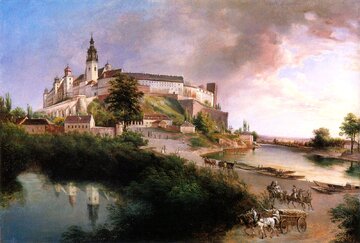 Glowacki Jan Nepomucen. Widok na&nbsp;Wawel