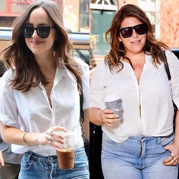 Dakota Johnson i Katie Sturino 