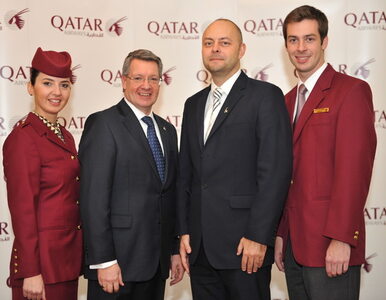 Miniatura: Spotkanie Qatar Airways z...