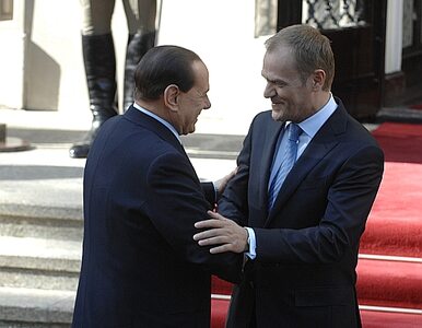 Miniatura: Berlusconi klaskał Tuskowi na stojąco