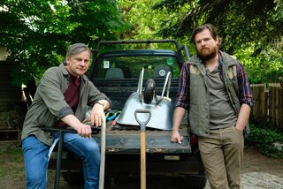Ireneusz Czop i Kamil Kula na planie serialu „Krew 2”