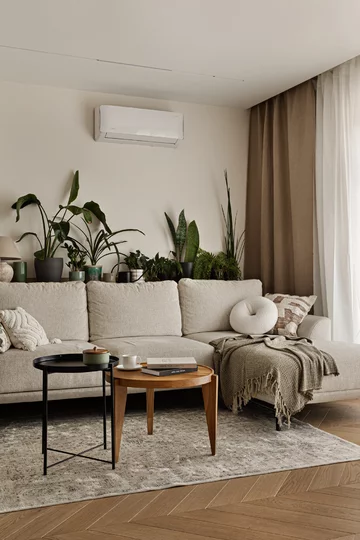 Japandi w Katowicach – harmonia prostoty i natury, projekt Avo Architekci 