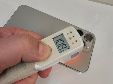 Wysoka temperatura iPhone'a 15 Pro