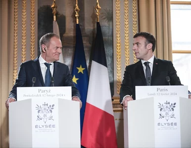 Miniatura: Tusk spotkał się z Macronem. Zapowiedź...