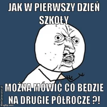 Memy - początek roku szkolnego 