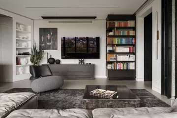 Nowoczesny apartament w Bydgoszczy, projekt CXA 