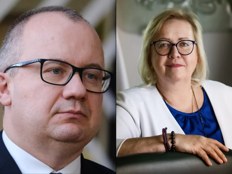 Miniatura: Problemy I sędzi SN. "O, Manowska chwilowo...