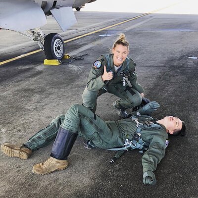 Miniatura: Zoe „SiS” Kotnik lata F-16 i ma wielu...