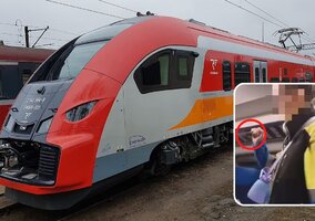Miniatura: Nagranie z Ukrainką z nożem w pociągu...