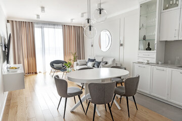 Tkaniny we&nbsp;wnętrzu, proj. Miśkiewicz Design