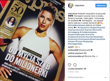 "Wprost" z Ewą Chodakowską inspiruje Polki 