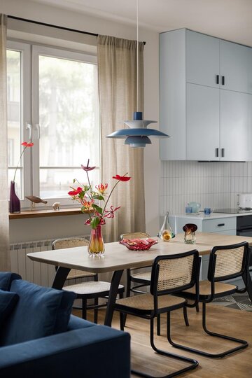 Mieszkanie w&nbsp;kamienicy, proj. Pracownia Przestrzenie