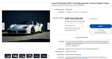 Ferrari 488 Spider