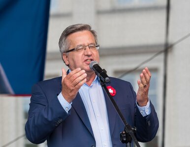 Miniatura: Komorowski apeluje do Dudy: Niech pan...