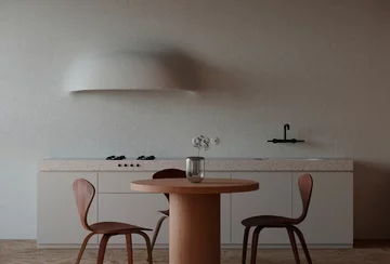 Małe mieszkanie w bloku, projekt Hi Atelier Ihor Havrylenko, Hi Atelier, jaskinia