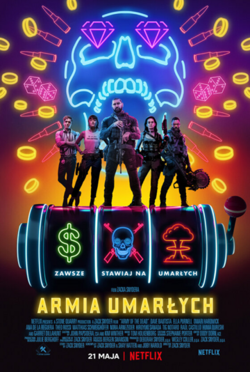 Plakat filmu &bdquo;Armia umarłych&rdquo;