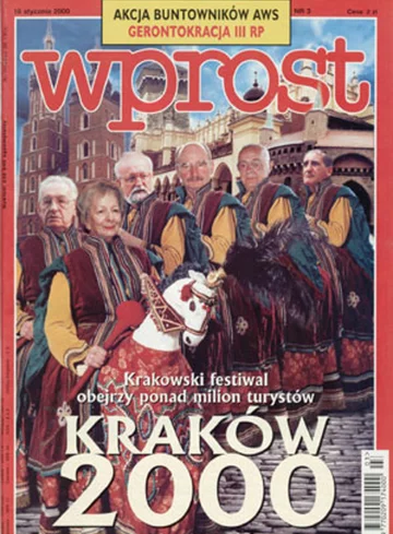 Okładka tygodnika Wprost nr 3/2000 (894)