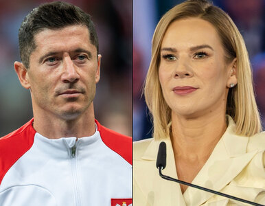 Miniatura: Nawrocka u boku Lewandowskiego. To...