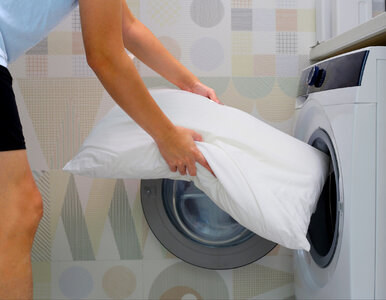 Miniatura: Wsyp 6 łyżek do pralki i wypierz poduszki....