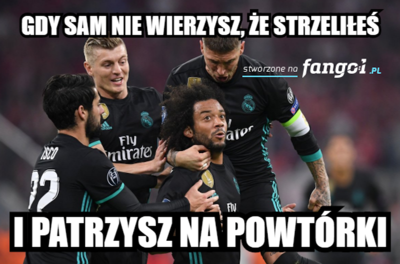 Mem po meczu Bayern - Real 