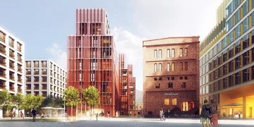 Wizualizacja Browarów Warszawskich 