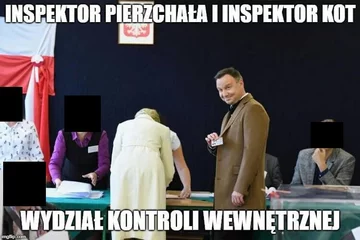Wybory samorządowe 2018. Mem z wieczoru wyborczego 
