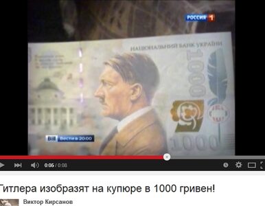 Miniatura: "Rossija-1": Nowe ukraińskie banknoty z...