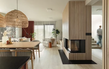 Jasne wnętrze, proj. FABRYK ART 