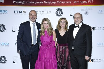 Prof. E. Bartoletti, Brygida Ignaciuk, dr Loredana Bartoletti, dr Andrzej Ignaciuk