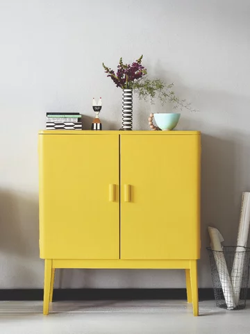 Żółty we wnętrzach 